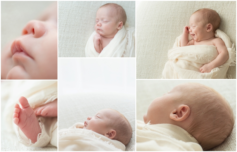 The first moments of life are captured through newborn boy photography by Moments In Light Photography.