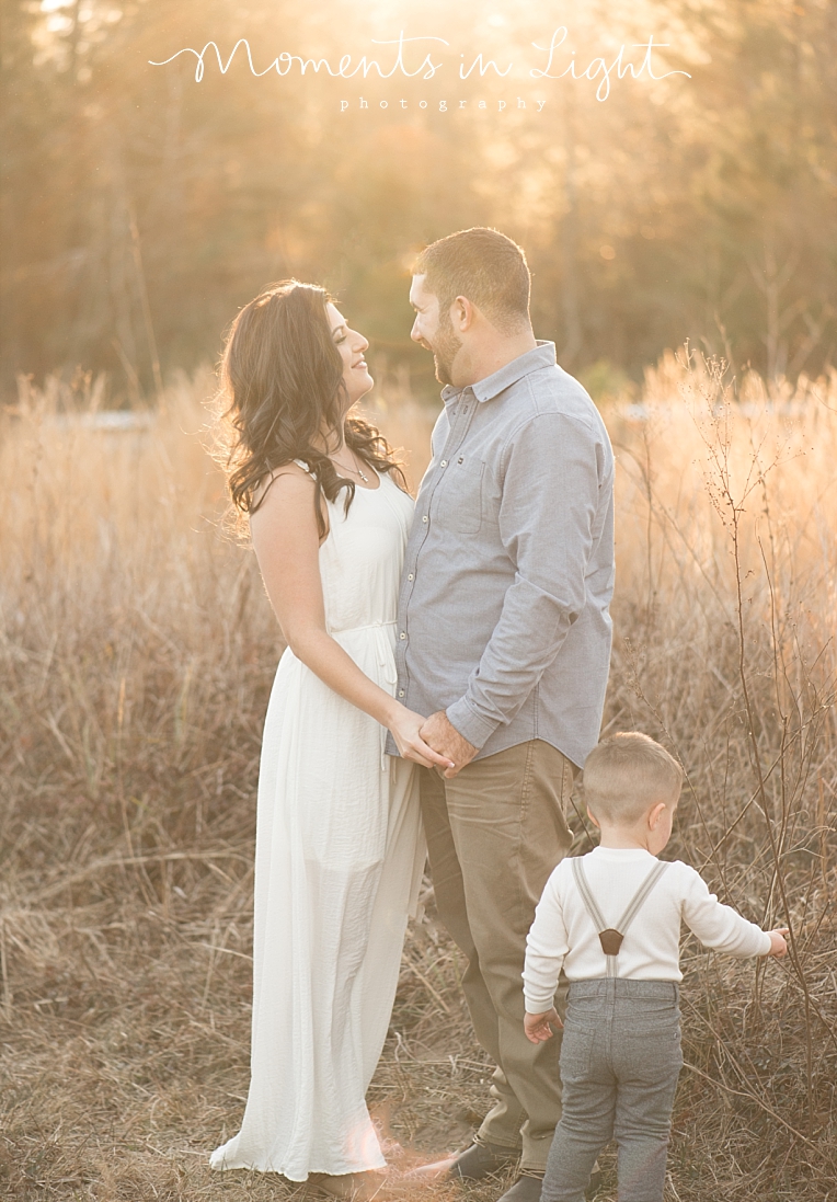 A couple gazes into each other's eyes | Natural Light Photography In Houston | Moments In Life Photography