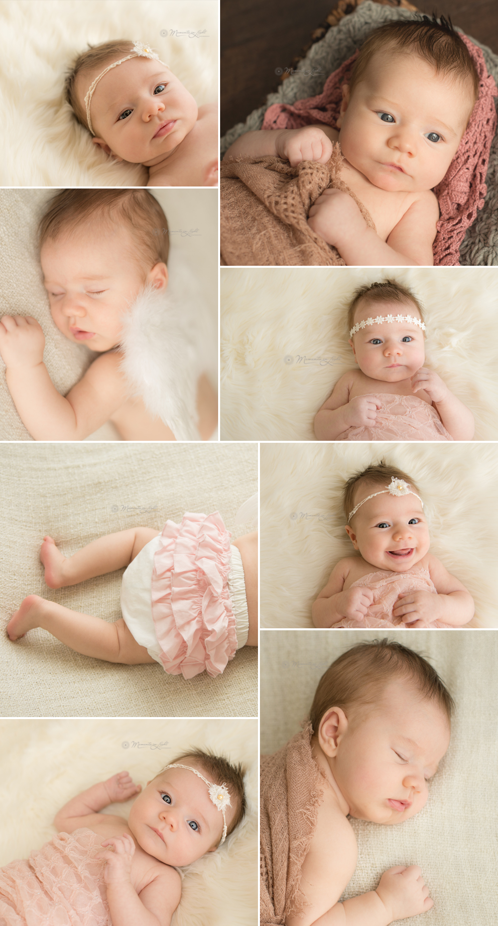 2 month baby photoshoot